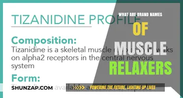 Top Brand Names of Muscle Relaxers: A Comprehensive Guide