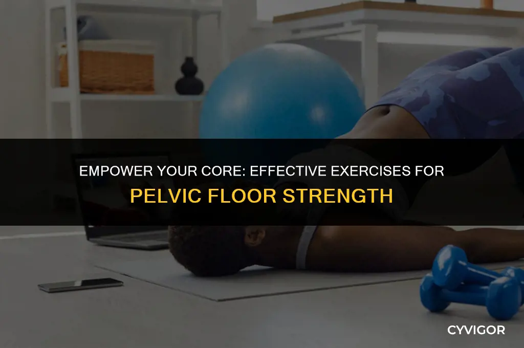 what are good excersises for stregthening pelvi floor muscles