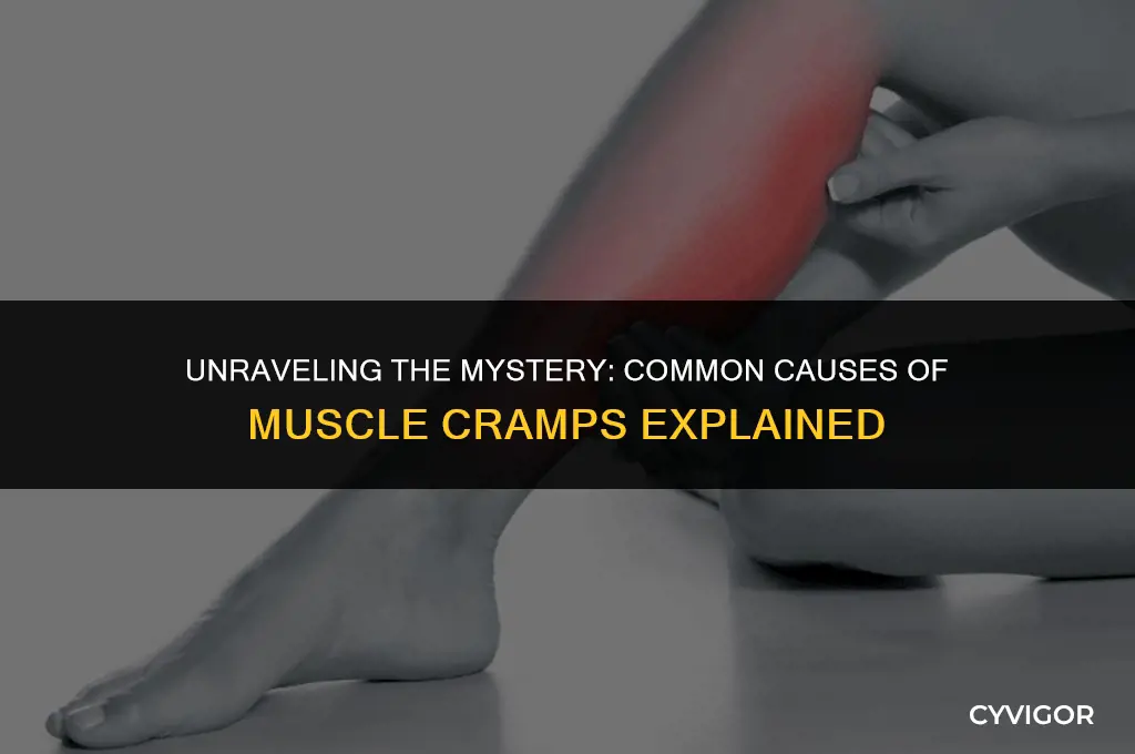 what are reasons for muscle cramps