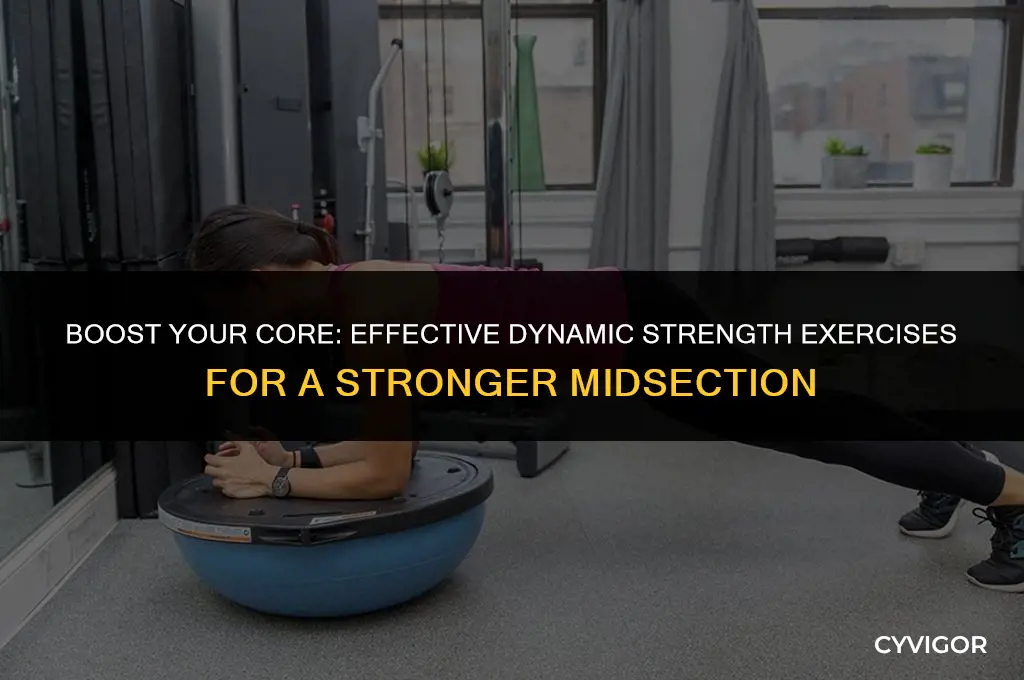 what are some good dynamic strength exercises for core muscles