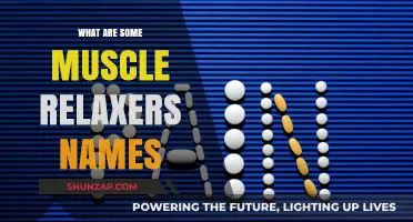 Discover Effective Muscle Relaxers: Names and Uses for Quick Relief