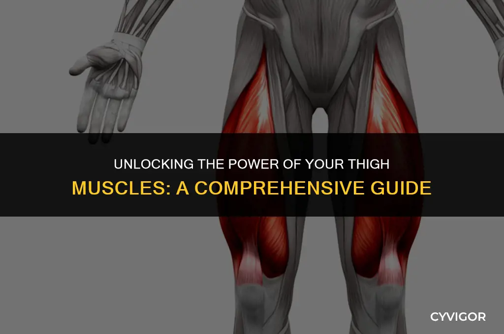 what are thigh muscles good for