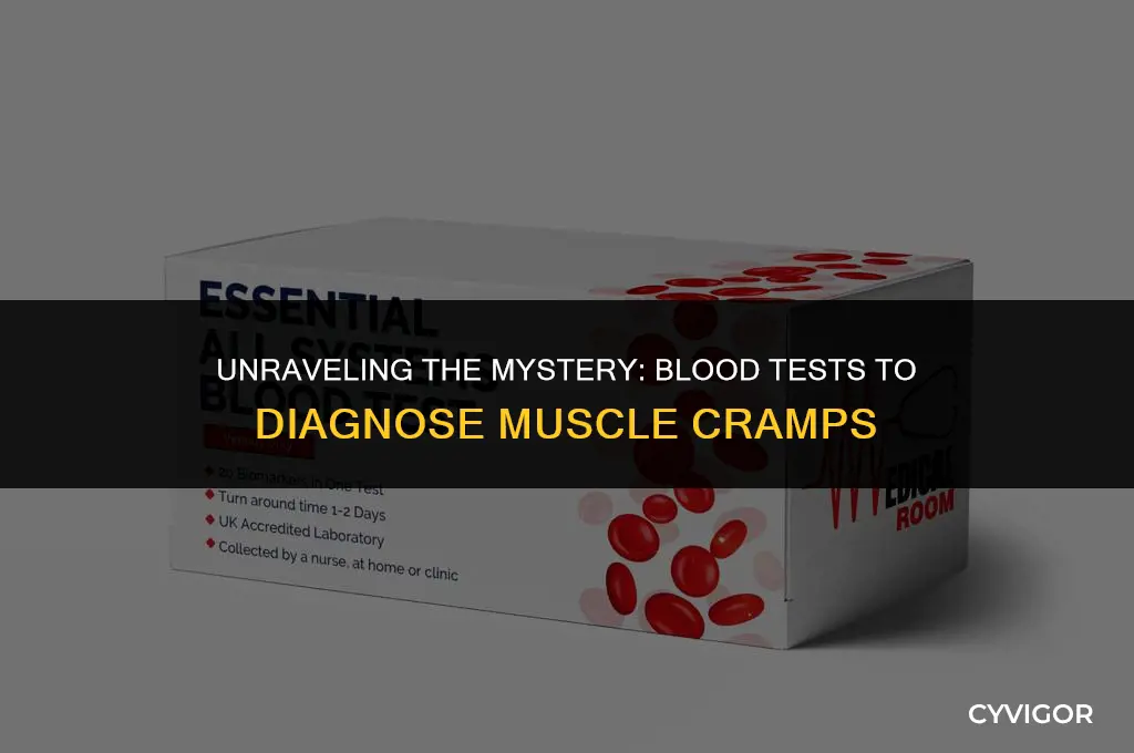 what blood test is done for muscle cramps