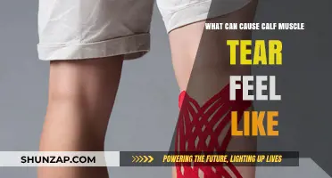 Calf Muscle Tears: Understanding the Pain and Causes