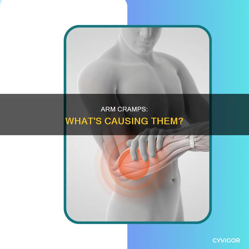 what can cause cramping in arm muscles