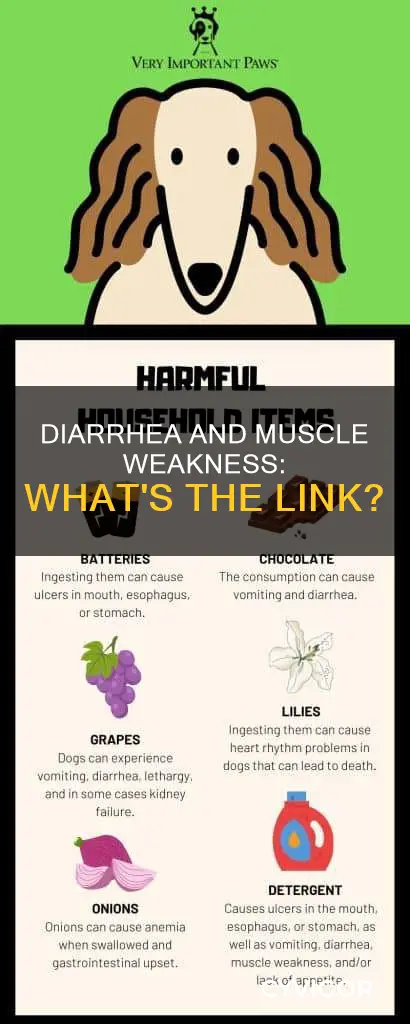 what can cause diarrhea muscle weakness