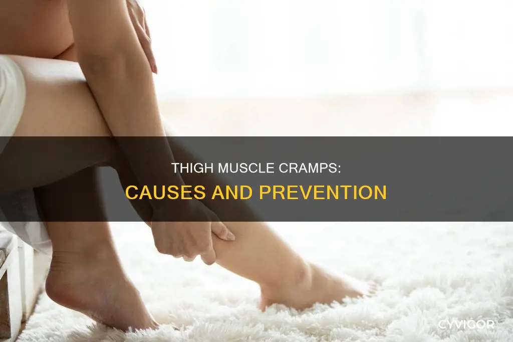 what can cause muscle cramps in the thigh