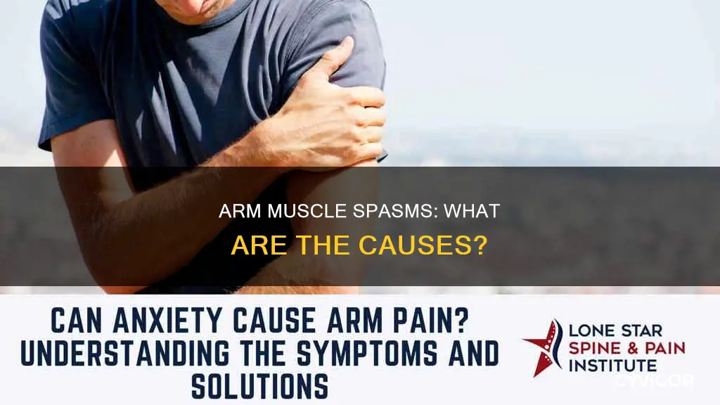 what can cause muscle spasms in arm