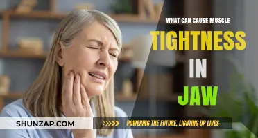 Jaw Muscle Tightness: Causes and Triggers