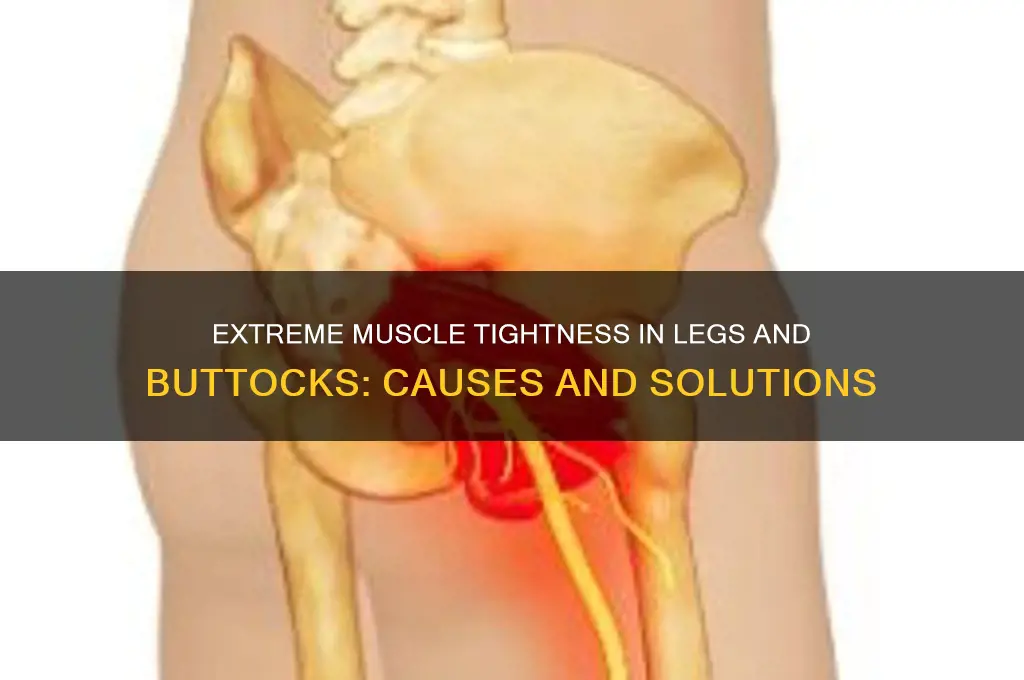 what can causes extreme muscle tightness in legs and buttocks