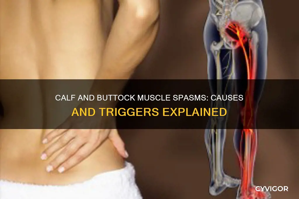 what cause muscle spasm in calf and buttock