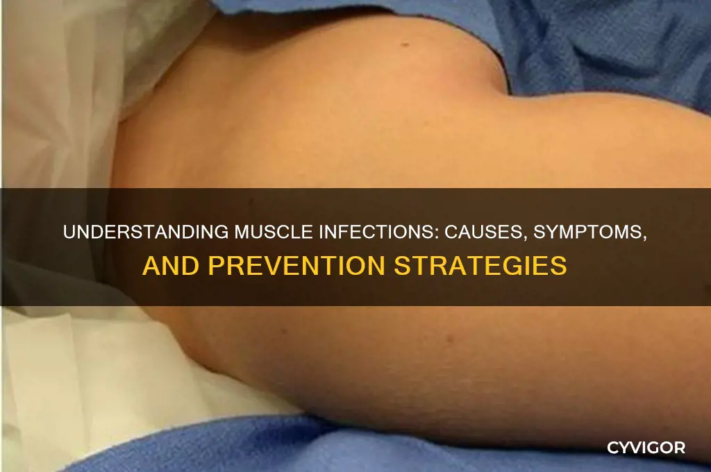 what cause the muscle infection