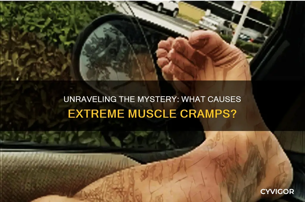 what caused extreme muscle cramps