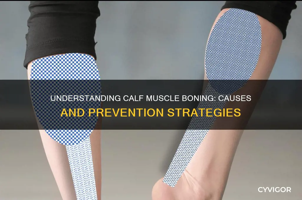 what causes boning in calf muscles