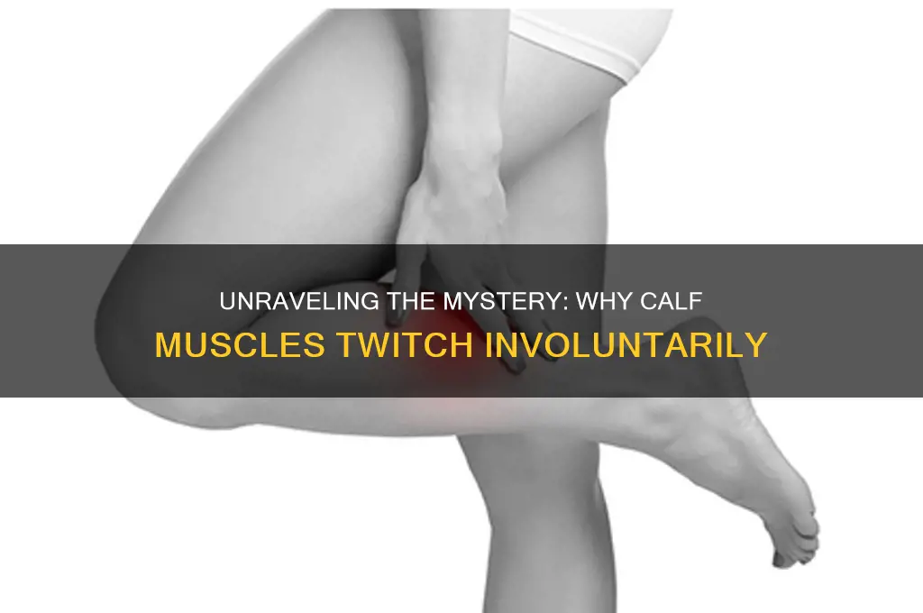 what causes calf muscle to contract involuntarily