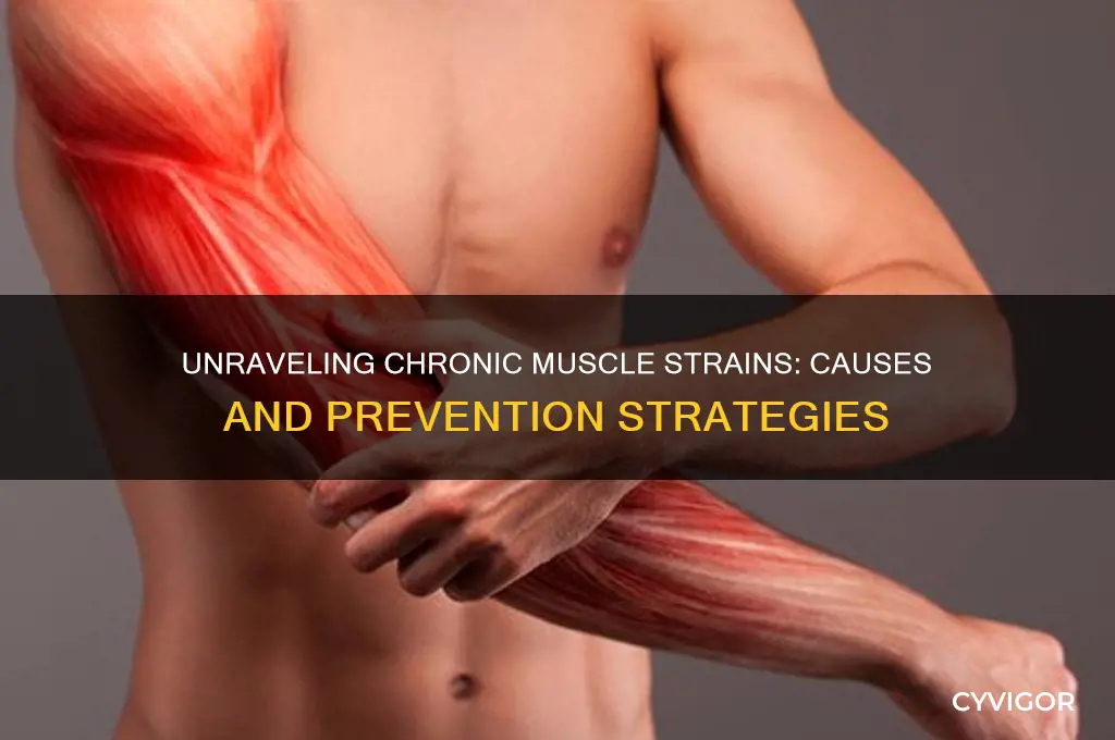 what causes chronic muscle strains