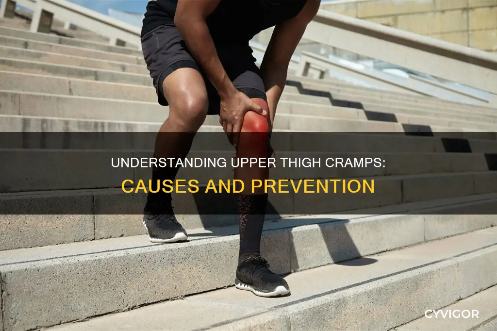 what causes cramps in upper thigh