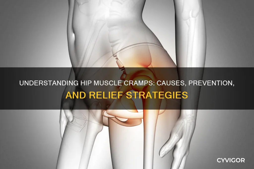 what causes hip muscle cramps