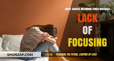 Unraveling Insomnia: Tense Muscles, Focus Issues, and Root Causes Explained