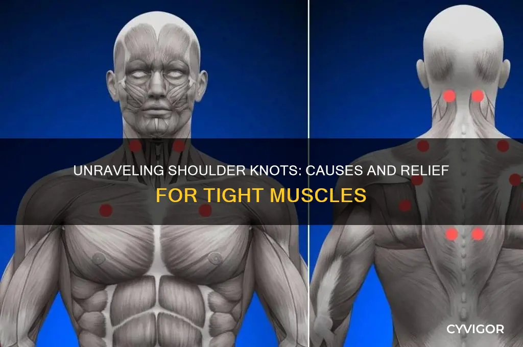 what causes knots in shoulder muscles