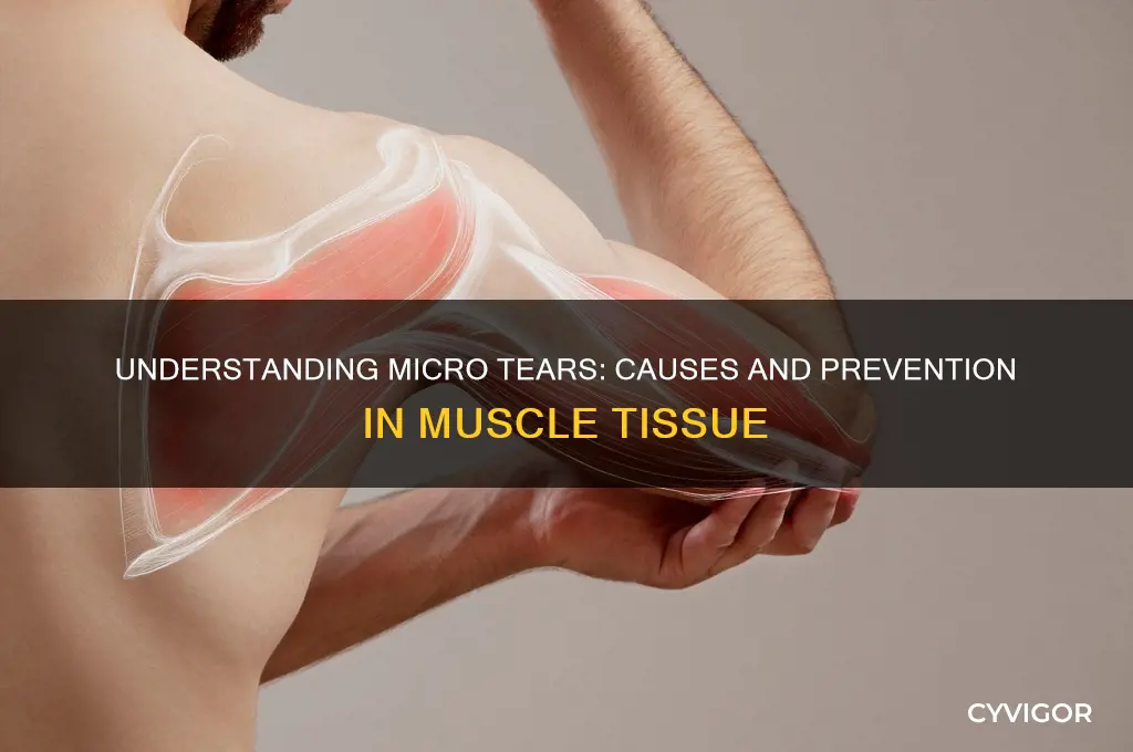 what causes micro tears in muscle