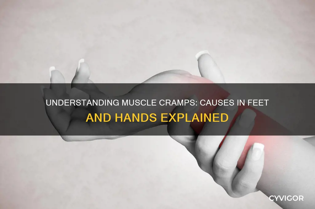 what causes muscle cramps feet and hands