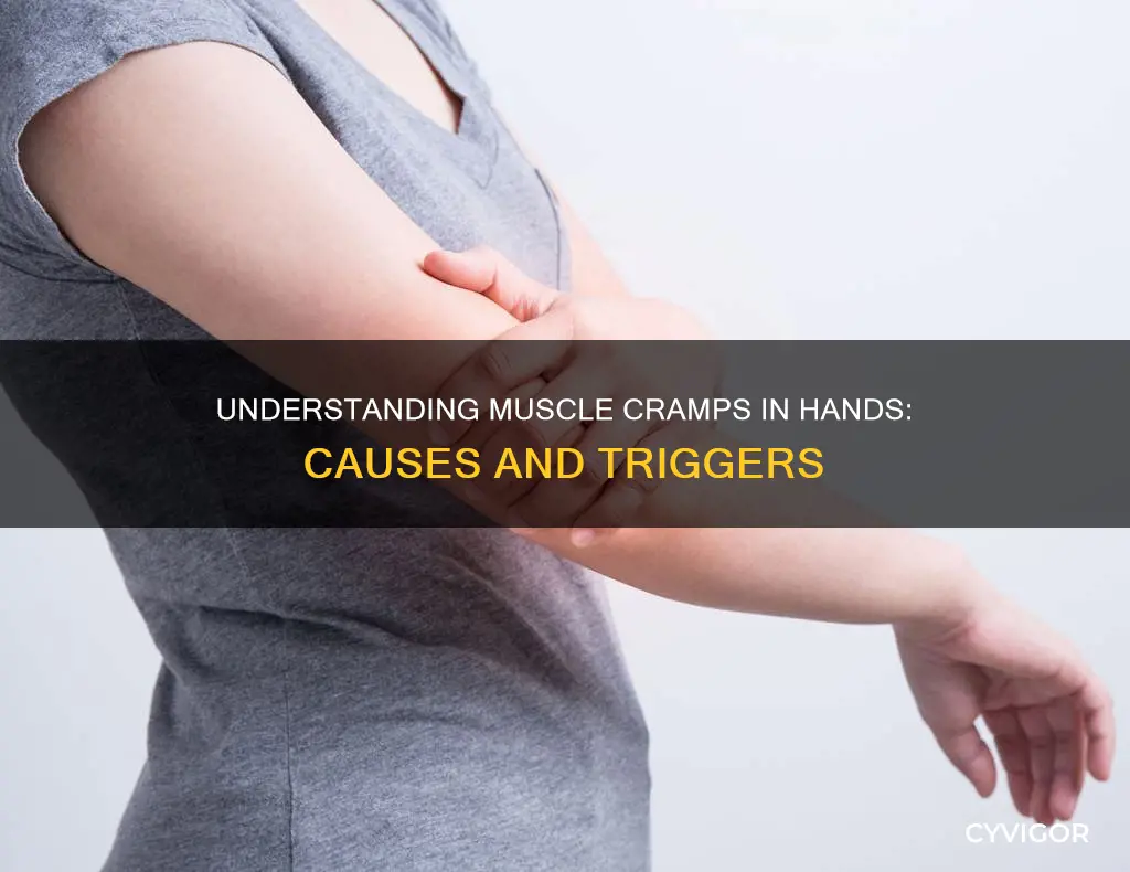 what causes muscle cramps in hands