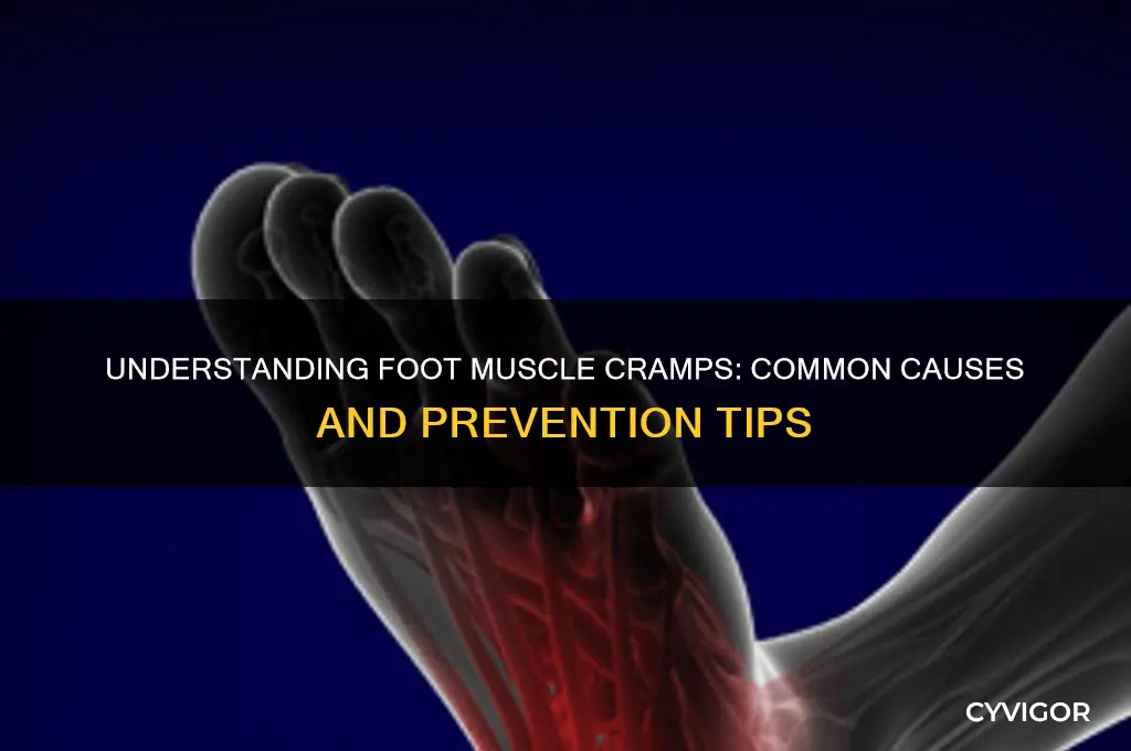 what causes muscle cramps in yoyr feet
