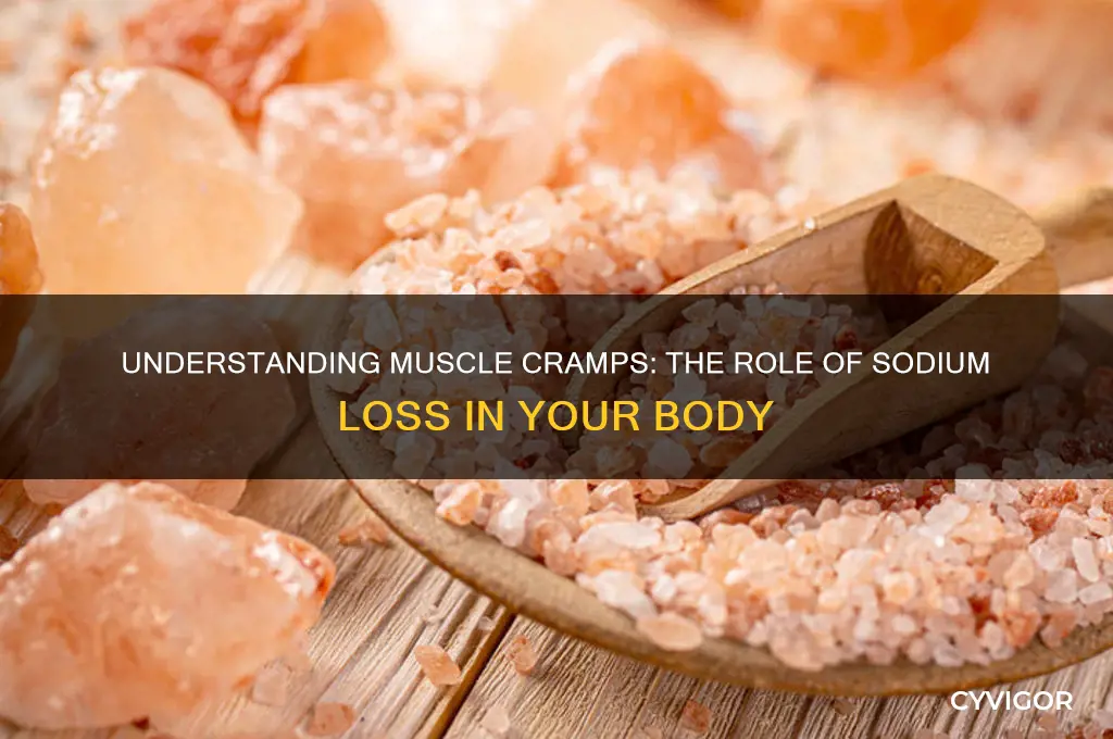 what causes muscle cramps loss of sodium