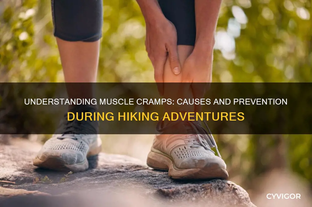 what causes muscle cramps while hiking