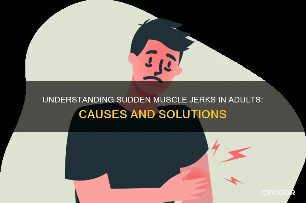what causes muscle jerks in adults