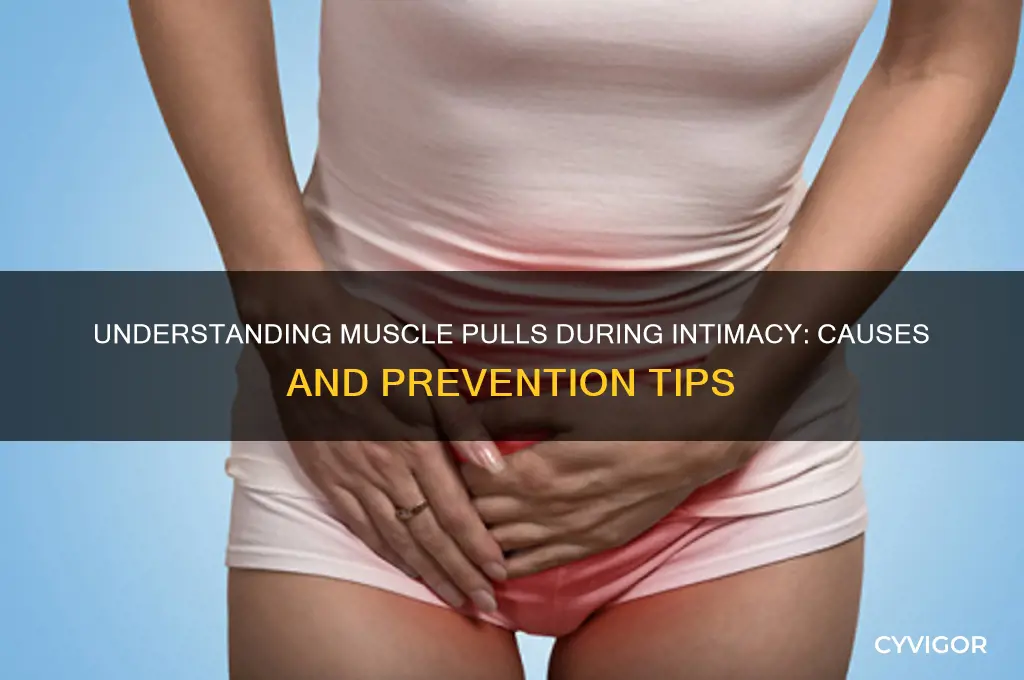 what causes muscle pull during sex