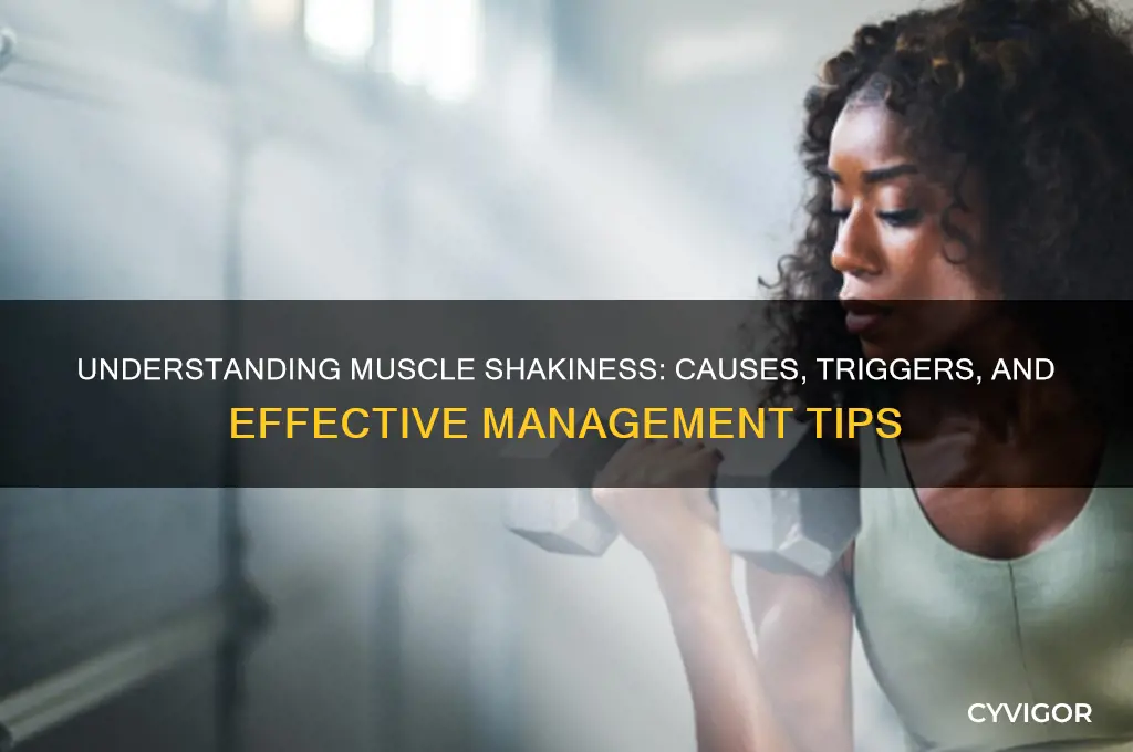 what causes muscle shakiness