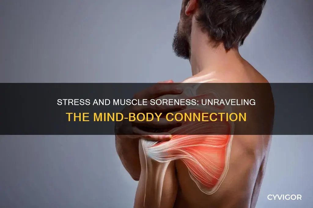 what causes muscle sorness when stressed