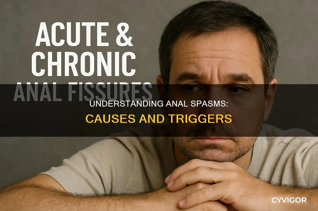 what causes muscle spasms in the anus
