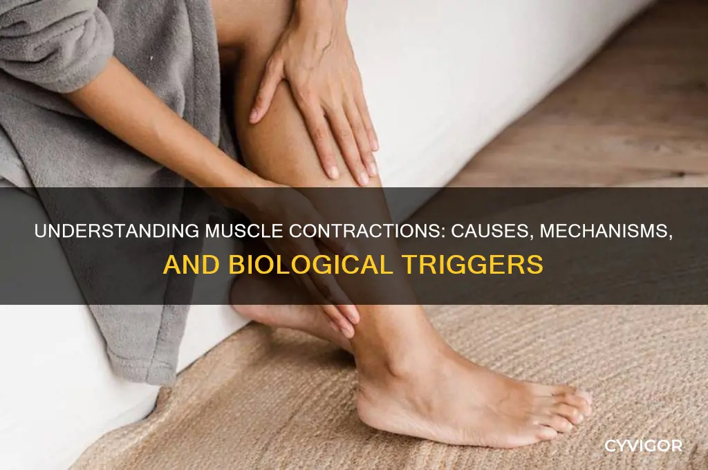 what causes muscles contractions