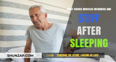 Why Muscles Feel Weak and Stiff After a Night's Sleep