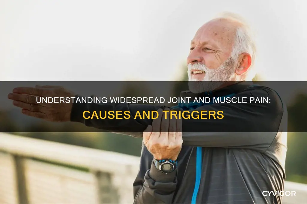 what causes pain in all joints and muscles
