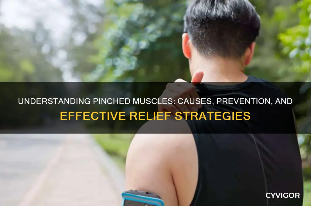 what causes pinched muscles