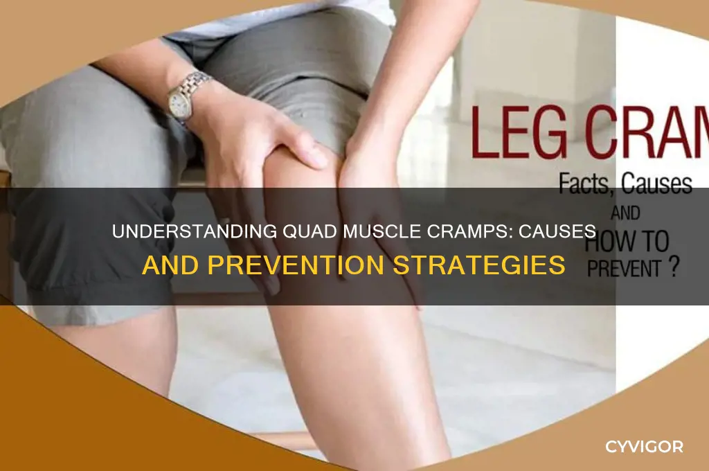 what causes quad muscle cramps