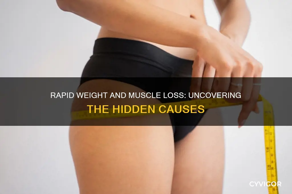what causes rapid weight and muscle loss