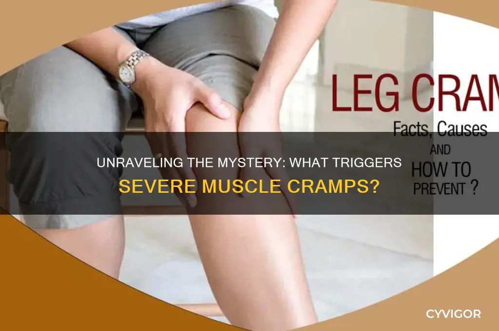 what causes really bad muscle cramps