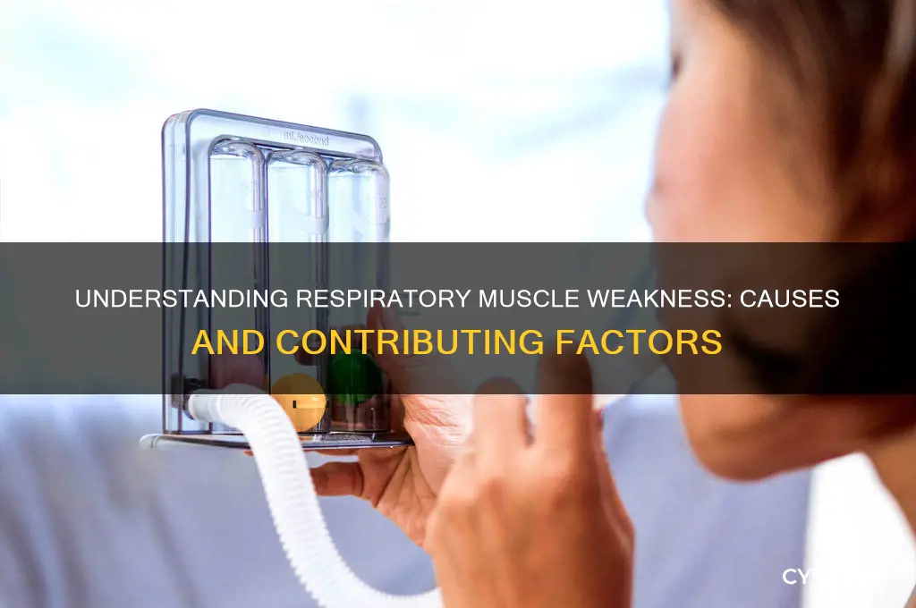 what causes respiratory muscle weakness
