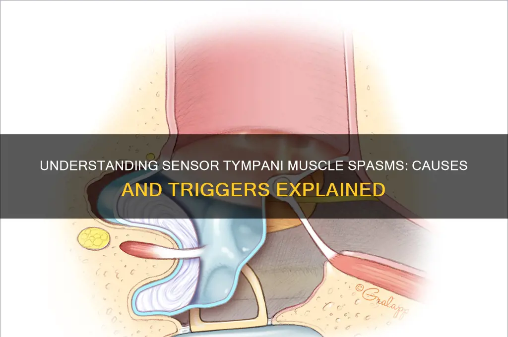 what causes sensor tympani muscle spasms