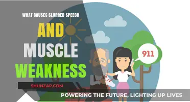 Slurred Speech and Muscle Weakness: Uncovering the Underlying Causes