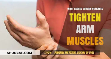 Sudden Arm Muscle Weakness and Tightening: Causes and Concerns