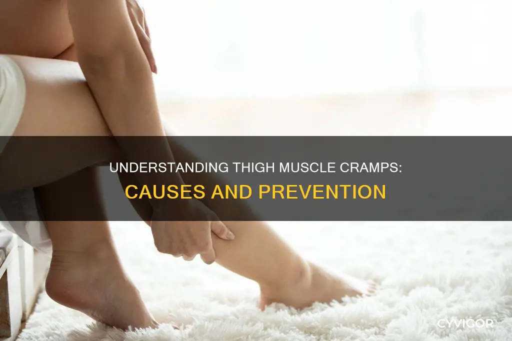 what causes thigh muscle cramps
