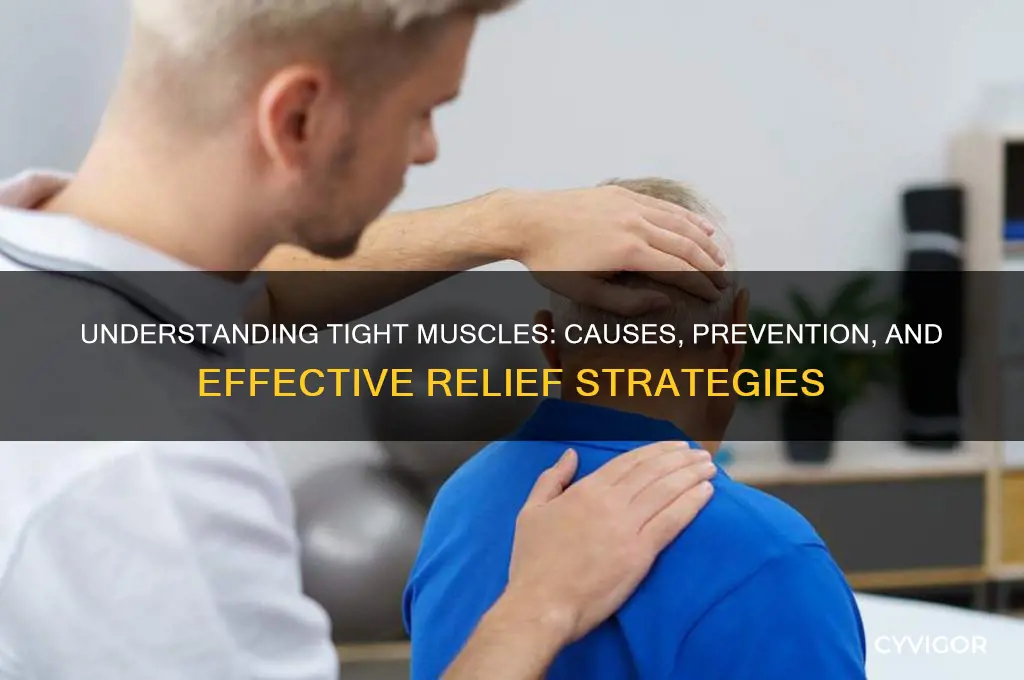 what causes tight muscle
