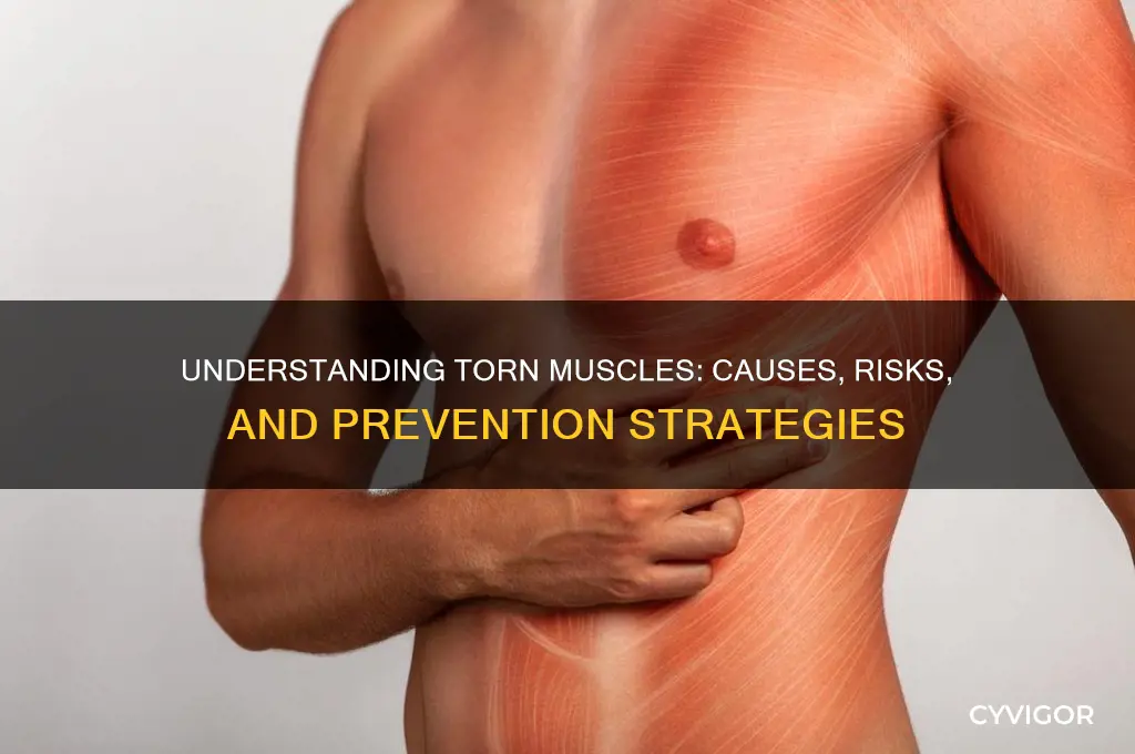 what causes torn muscle