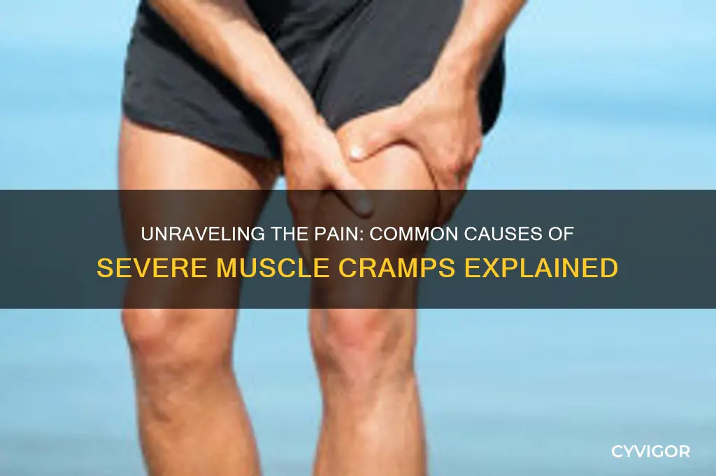 what causes your muscles to cramp really bad